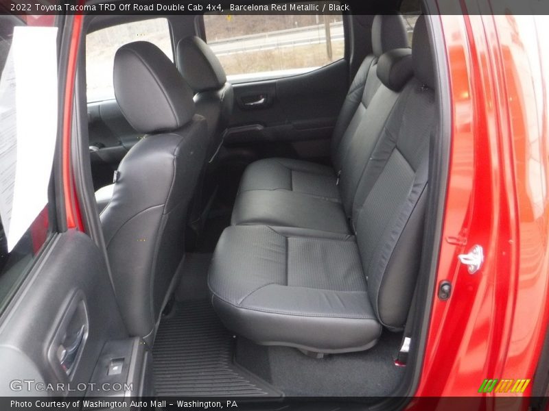 Rear Seat of 2022 Tacoma TRD Off Road Double Cab 4x4