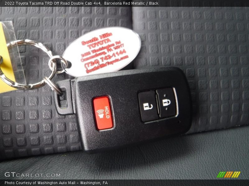 Barcelona Red Metallic / Black 2022 Toyota Tacoma TRD Off Road Double Cab 4x4