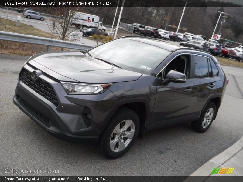 Magnetic Gray Metallic / Black 2021 Toyota RAV4 XLE AWD