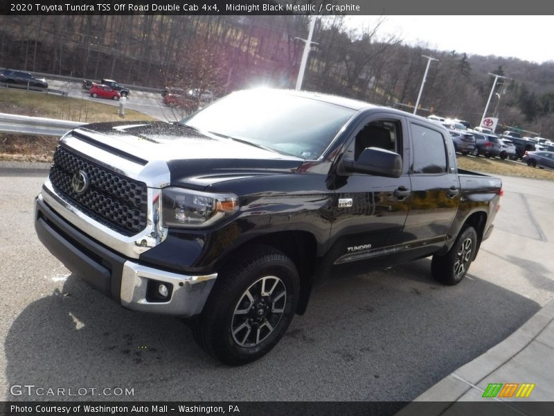 Midnight Black Metallic / Graphite 2020 Toyota Tundra TSS Off Road Double Cab 4x4