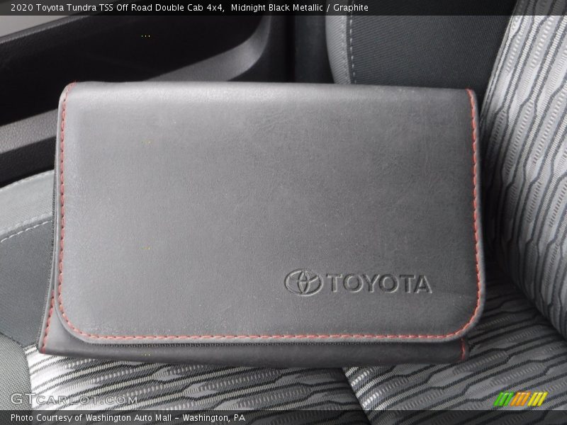 Midnight Black Metallic / Graphite 2020 Toyota Tundra TSS Off Road Double Cab 4x4