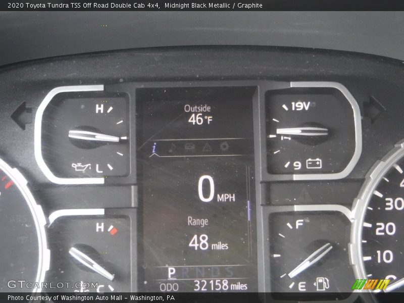 Midnight Black Metallic / Graphite 2020 Toyota Tundra TSS Off Road Double Cab 4x4