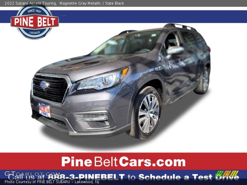 Magnetite Gray Metallic / Slate Black 2022 Subaru Ascent Touring
