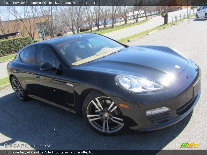 Black / Cognac Natural Leather 2011 Porsche Panamera V6