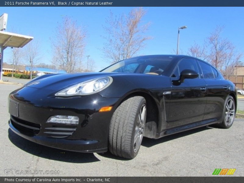 Black / Cognac Natural Leather 2011 Porsche Panamera V6