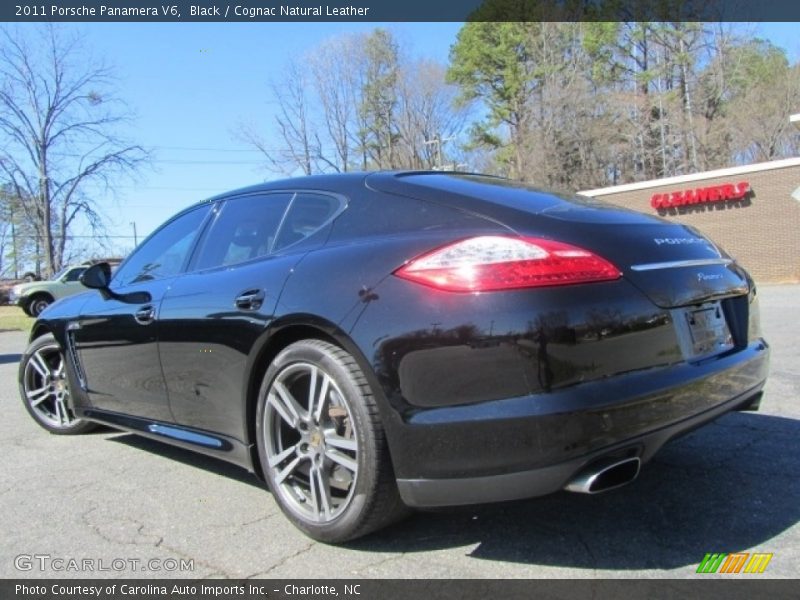 Black / Cognac Natural Leather 2011 Porsche Panamera V6