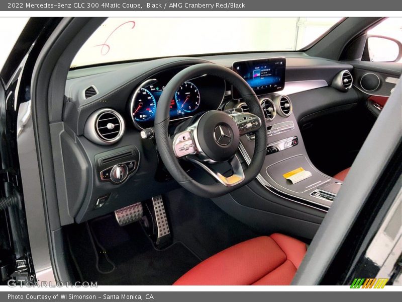 Dashboard of 2022 GLC 300 4Matic Coupe