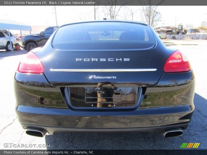 Black / Cognac Natural Leather 2011 Porsche Panamera V6