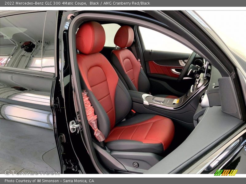  2022 GLC 300 4Matic Coupe AMG Cranberry Red/Black Interior