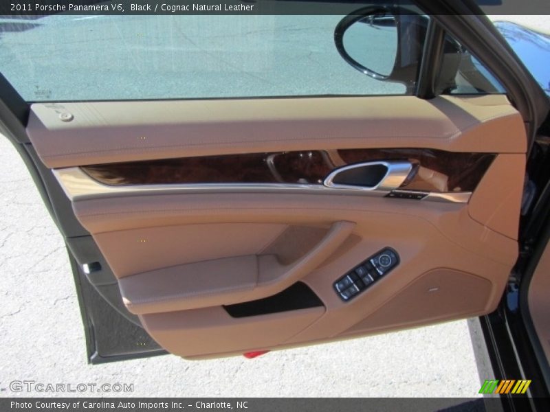 Black / Cognac Natural Leather 2011 Porsche Panamera V6
