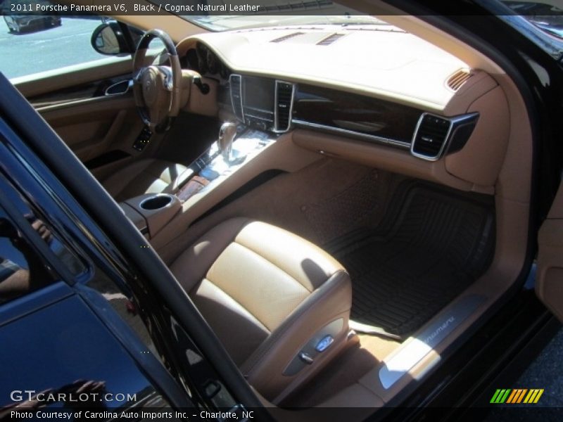 Black / Cognac Natural Leather 2011 Porsche Panamera V6