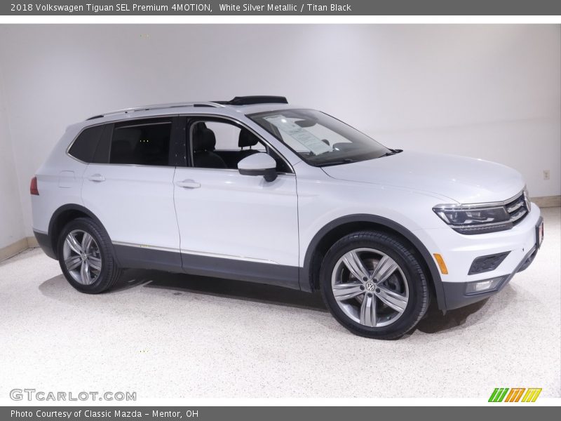  2018 Tiguan SEL Premium 4MOTION White Silver Metallic