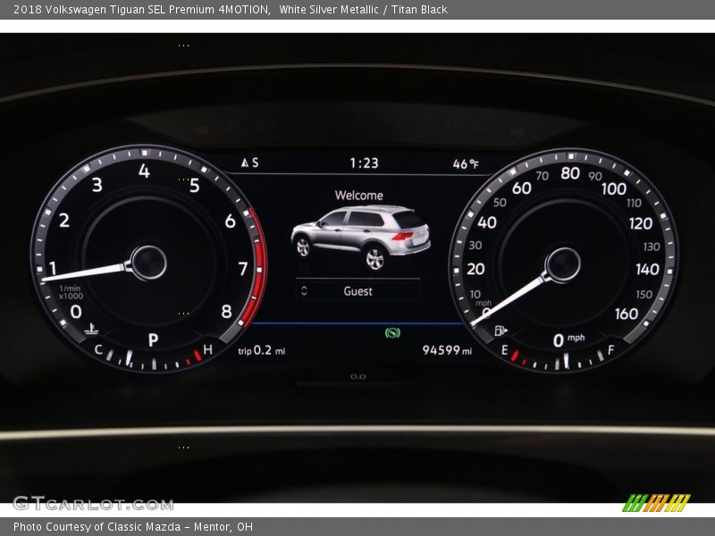  2018 Tiguan SEL Premium 4MOTION SEL Premium 4MOTION Gauges