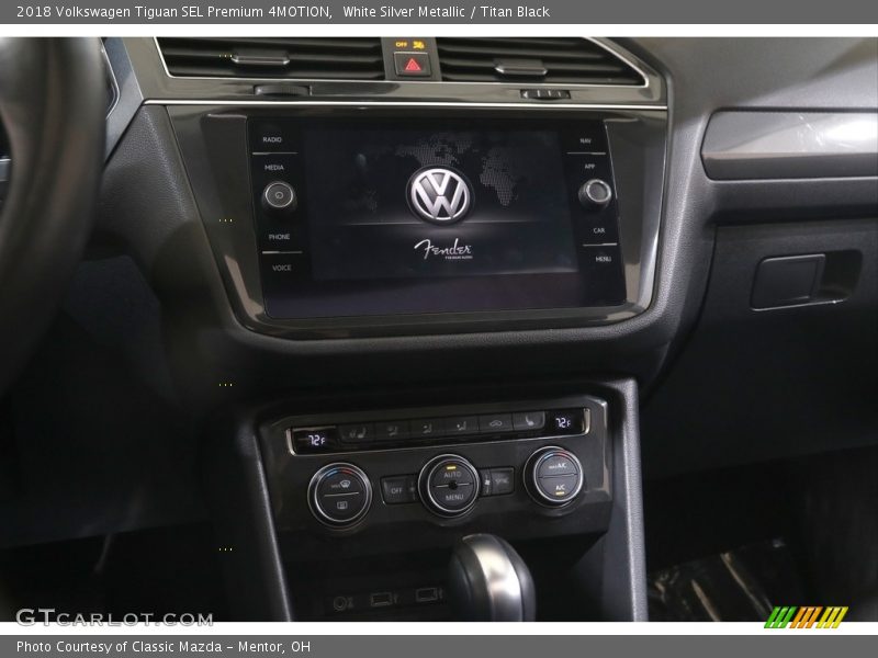 Controls of 2018 Tiguan SEL Premium 4MOTION