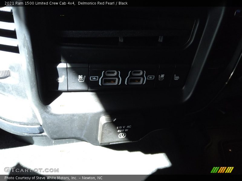 Delmonico Red Pearl / Black 2021 Ram 1500 Limited Crew Cab 4x4