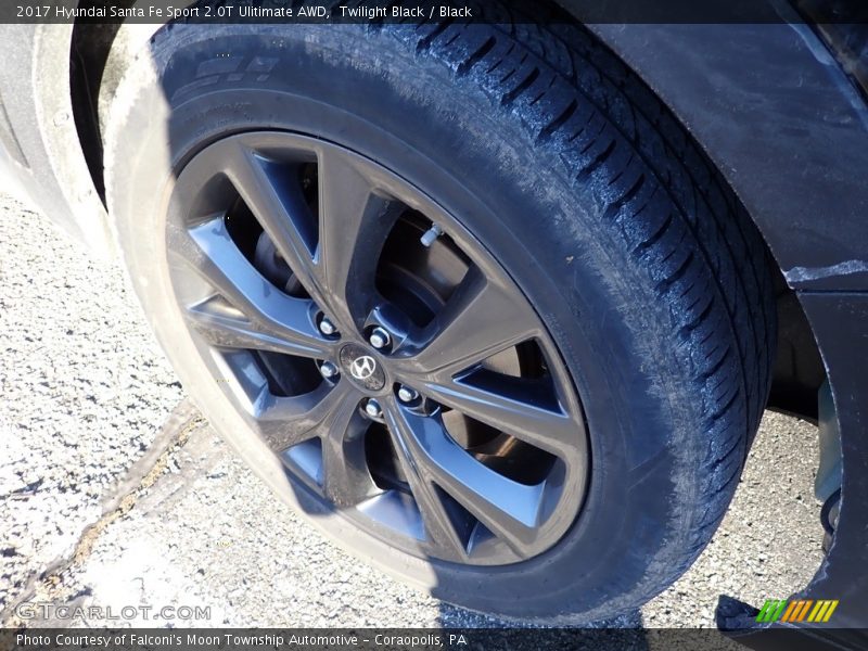 Twilight Black / Black 2017 Hyundai Santa Fe Sport 2.0T Ulitimate AWD