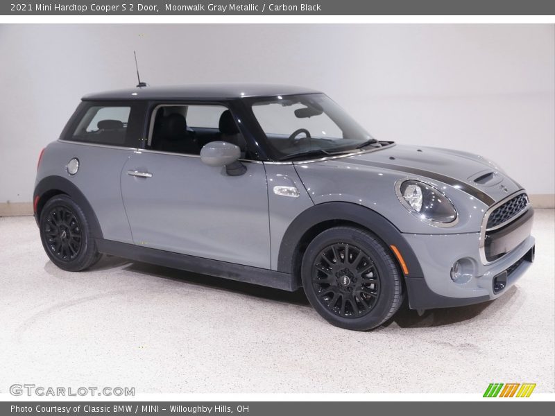 Moonwalk Gray Metallic / Carbon Black 2021 Mini Hardtop Cooper S 2 Door