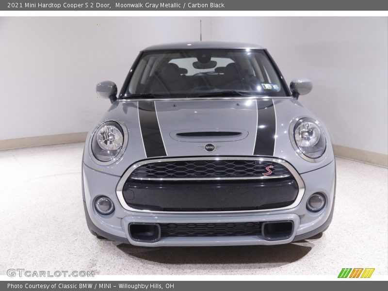 Moonwalk Gray Metallic / Carbon Black 2021 Mini Hardtop Cooper S 2 Door