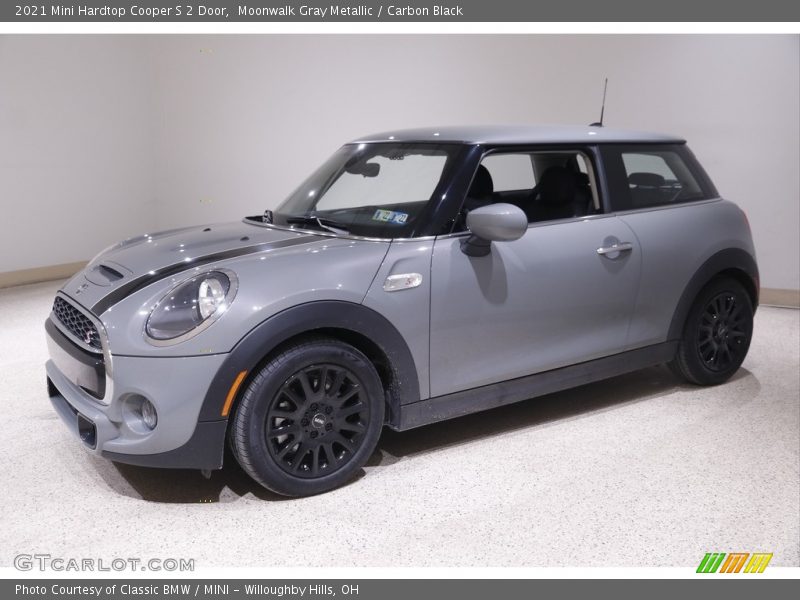 Moonwalk Gray Metallic / Carbon Black 2021 Mini Hardtop Cooper S 2 Door