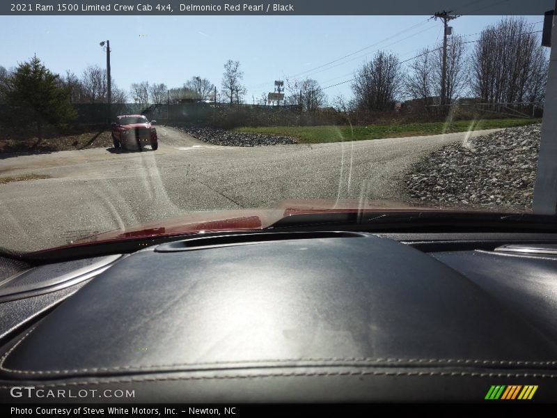 Delmonico Red Pearl / Black 2021 Ram 1500 Limited Crew Cab 4x4