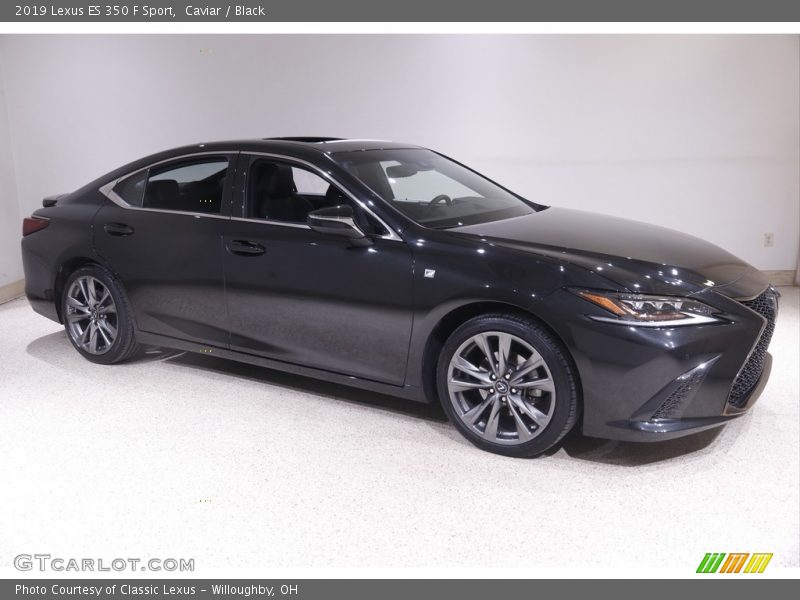 Caviar / Black 2019 Lexus ES 350 F Sport