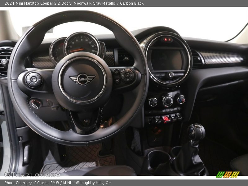 Moonwalk Gray Metallic / Carbon Black 2021 Mini Hardtop Cooper S 2 Door