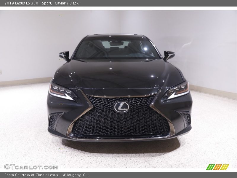 Caviar / Black 2019 Lexus ES 350 F Sport