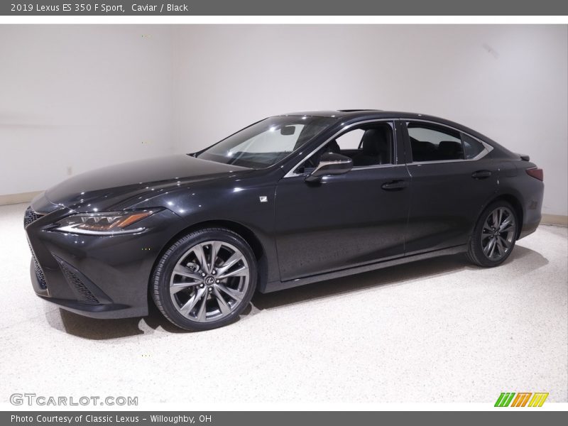 Caviar / Black 2019 Lexus ES 350 F Sport