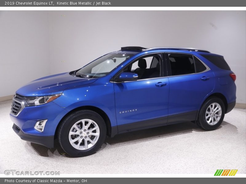 Kinetic Blue Metallic / Jet Black 2019 Chevrolet Equinox LT