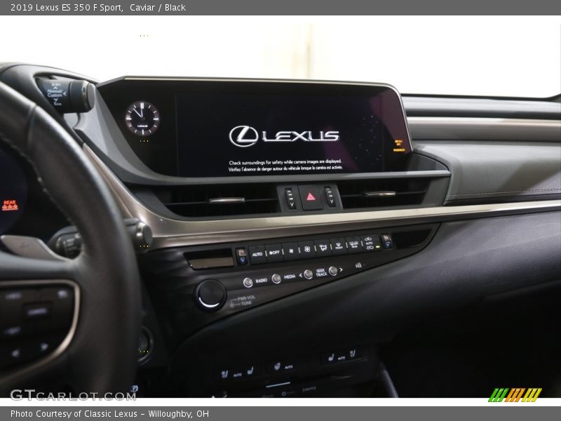 Caviar / Black 2019 Lexus ES 350 F Sport