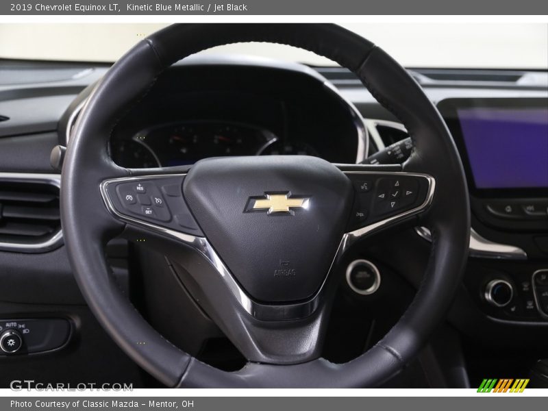 Kinetic Blue Metallic / Jet Black 2019 Chevrolet Equinox LT