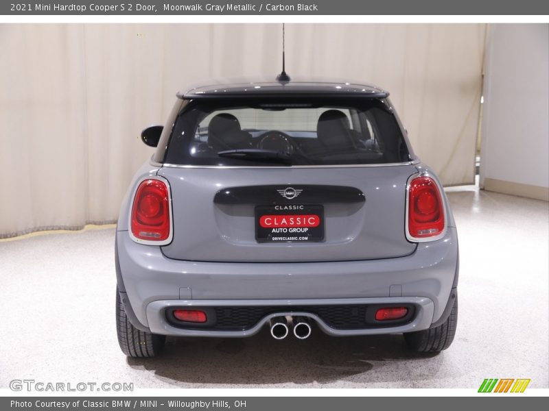 Moonwalk Gray Metallic / Carbon Black 2021 Mini Hardtop Cooper S 2 Door