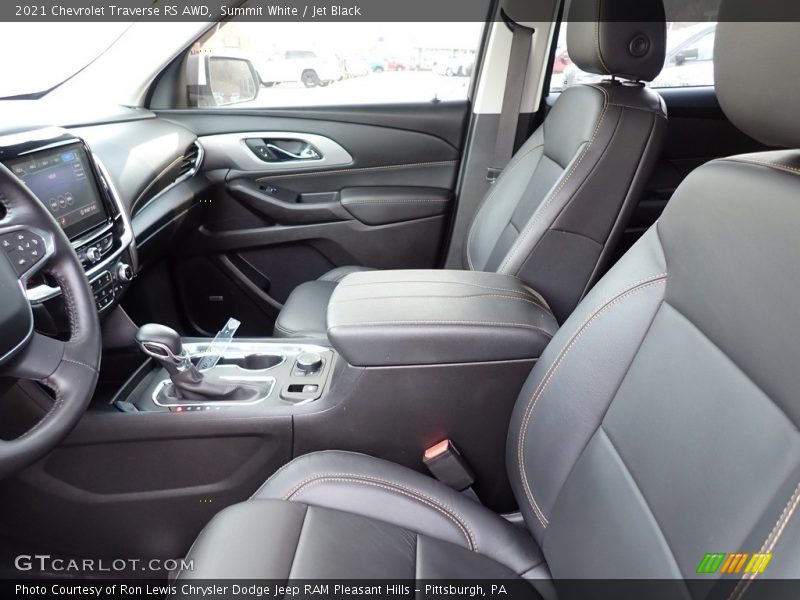 Summit White / Jet Black 2021 Chevrolet Traverse RS AWD
