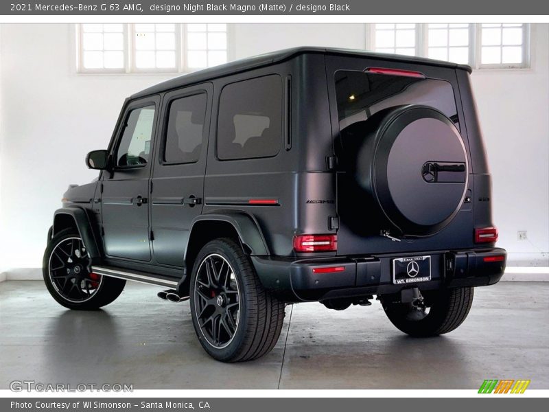  2021 G 63 AMG designo Night Black Magno (Matte)