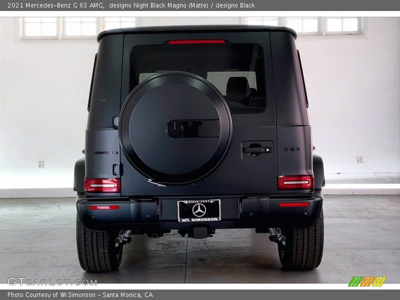 designo Night Black Magno (Matte) / designo Black 2021 Mercedes-Benz G 63 AMG