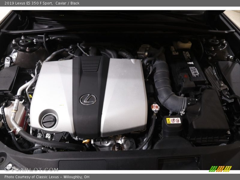 Caviar / Black 2019 Lexus ES 350 F Sport