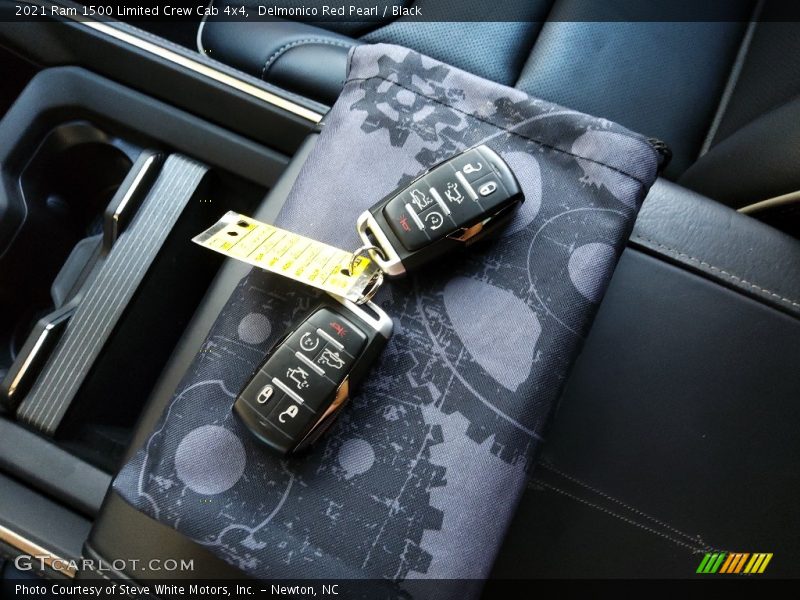 Delmonico Red Pearl / Black 2021 Ram 1500 Limited Crew Cab 4x4