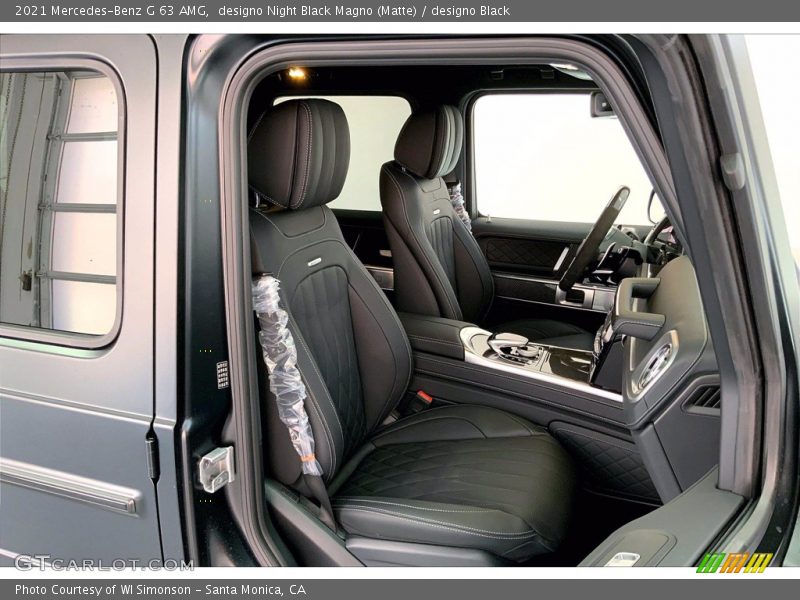  2021 G 63 AMG designo Black Interior