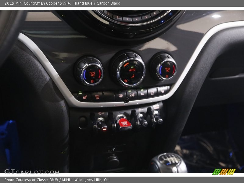 Island Blue / Carbon Black 2019 Mini Countryman Cooper S All4