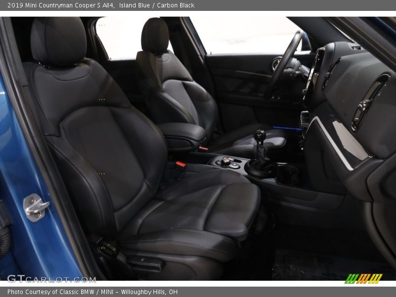 Island Blue / Carbon Black 2019 Mini Countryman Cooper S All4