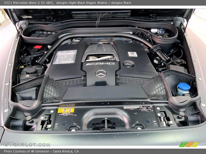  2021 G 63 AMG Engine - 4.0 Liter DI biturbo DOHC 32-Valve VVT V8