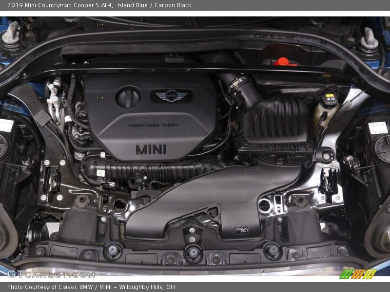 Island Blue / Carbon Black 2019 Mini Countryman Cooper S All4