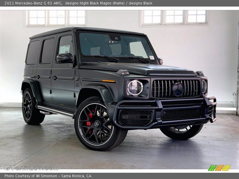 Front 3/4 View of 2021 G 63 AMG