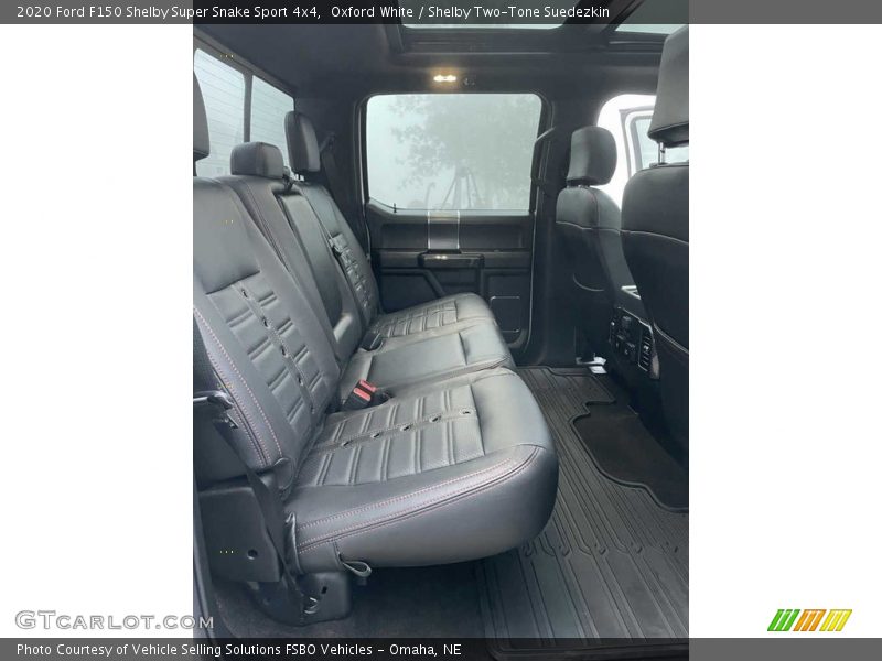 Rear Seat of 2020 F150 Shelby Super Snake Sport 4x4