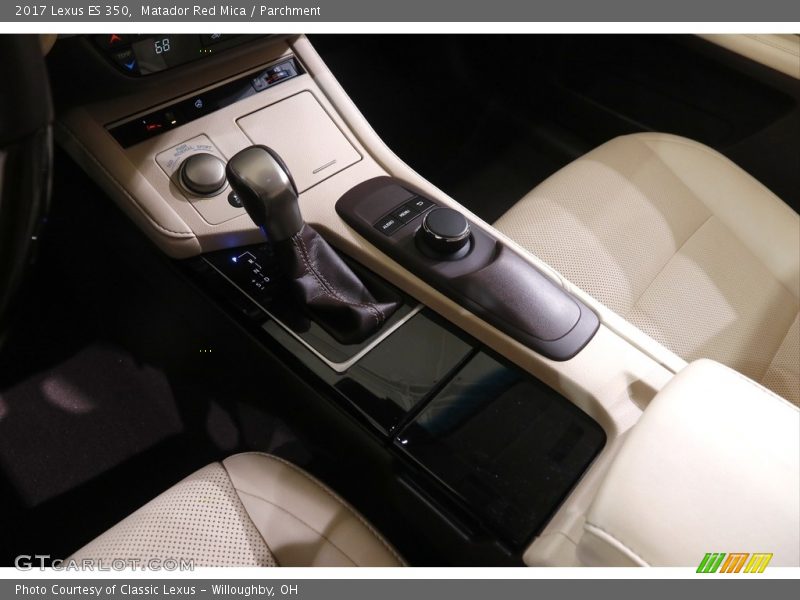 Matador Red Mica / Parchment 2017 Lexus ES 350