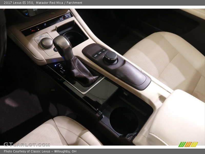 Matador Red Mica / Parchment 2017 Lexus ES 350