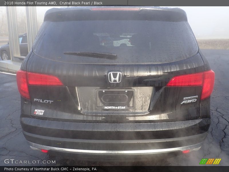 Crystal Black Pearl / Black 2018 Honda Pilot Touring AWD