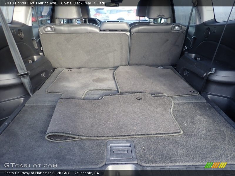 Crystal Black Pearl / Black 2018 Honda Pilot Touring AWD
