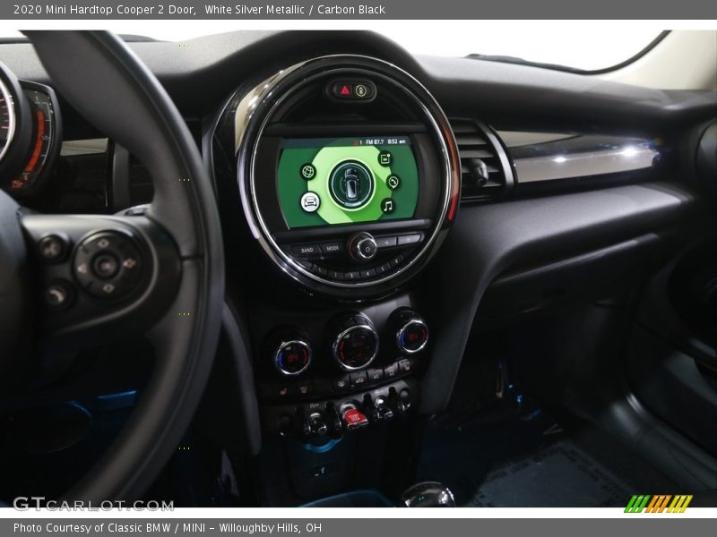 White Silver Metallic / Carbon Black 2020 Mini Hardtop Cooper 2 Door