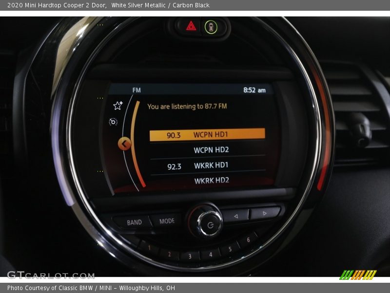 White Silver Metallic / Carbon Black 2020 Mini Hardtop Cooper 2 Door